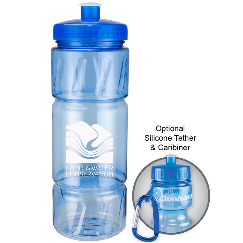 22oz Pulse Bottle with Push Pull Lid (KS-0412)