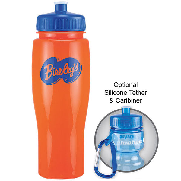24oz Contour Bottle with Push Pull Lid (KS-0373)