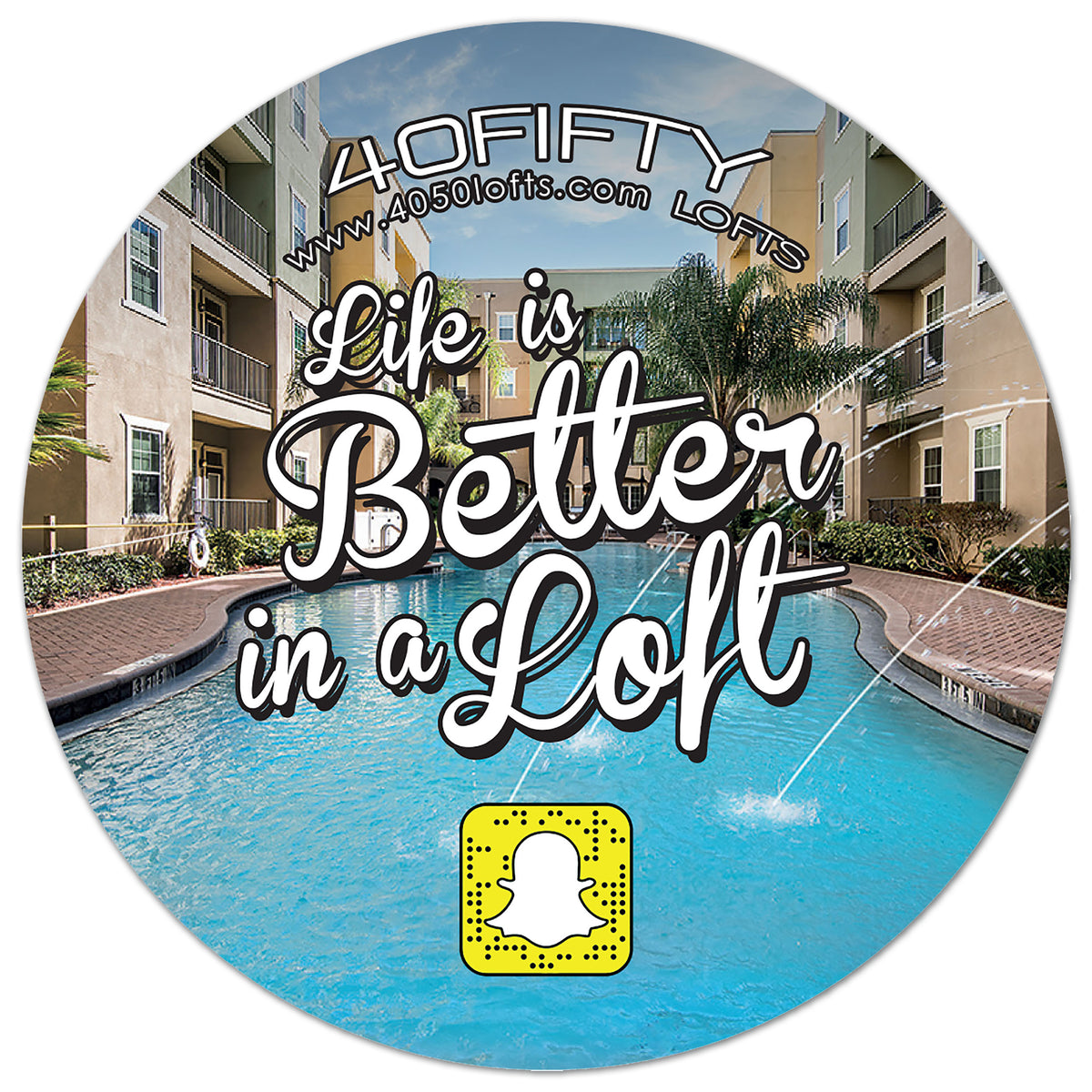Laminated Round Coaster with Cork Backing (KS-0755)