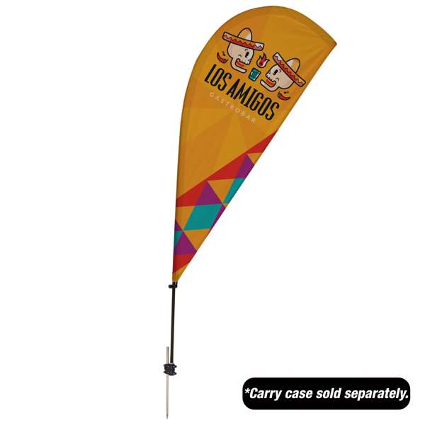 6.5' Value Teardrop Sail Sign Kit (Single-Sided with Value Spike) (#191610)