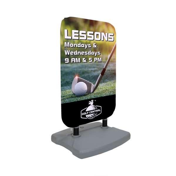 50" EuroFit™ Flex Sign Kit with Ballast Base (SD-263560)