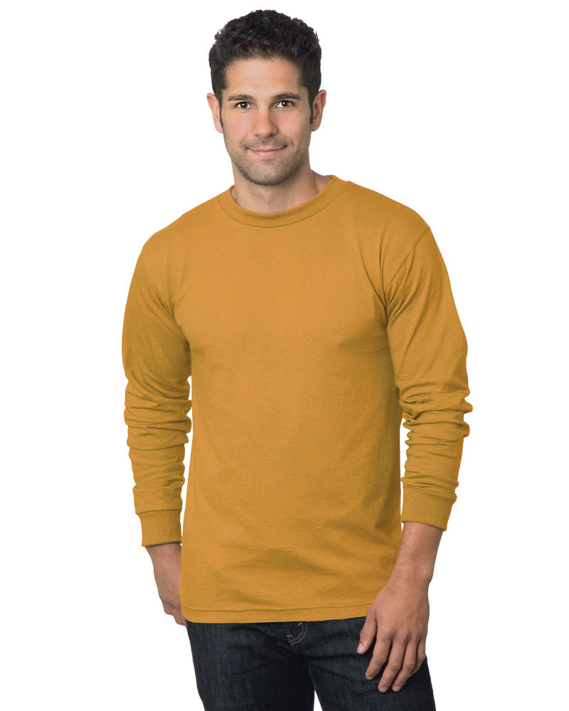 Bayside USA-Made 100% Cotton Long Sleeve Tee (OS-6100)