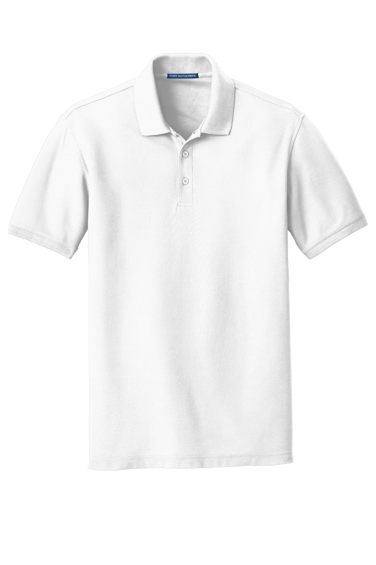 Port Authority Core Classic Pique Polo (SAN-K100) - White