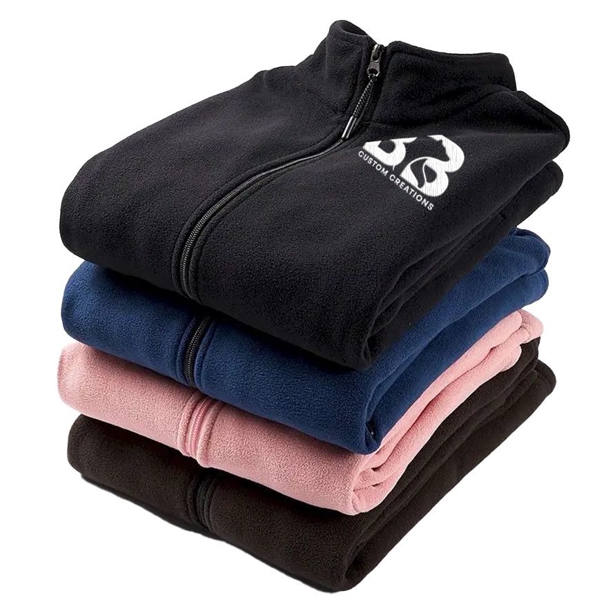 50 Embroidered Microfleece Jackets