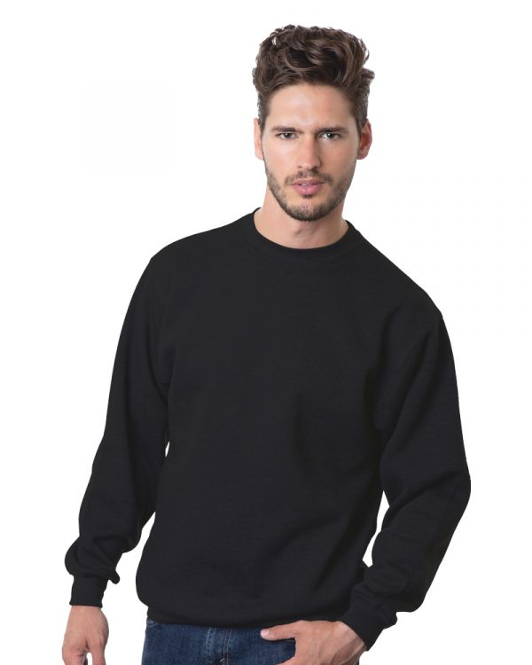 Bayside USA-Made Crewneck (OS-1102) - Black