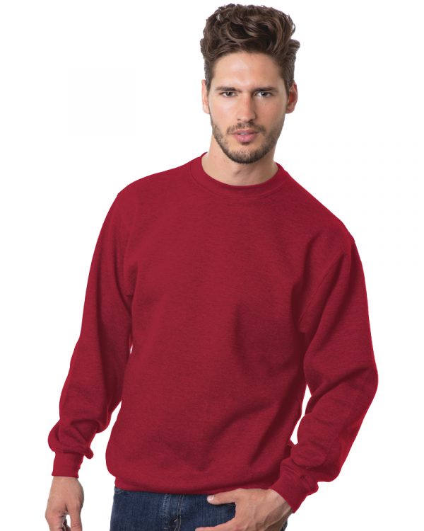 Bayside USA-Made Crewneck (OS-1102) - Cardinal