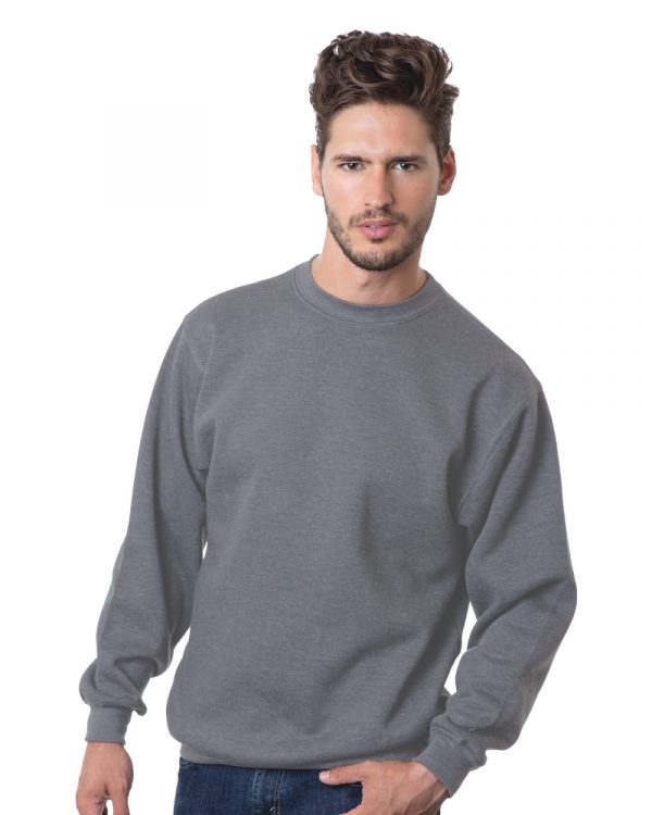 Bayside USA-Made Crewneck (OS-1102) - Charcoal