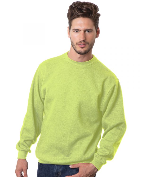 Bayside USA-Made Crewneck (OS-1102) - Lime Green