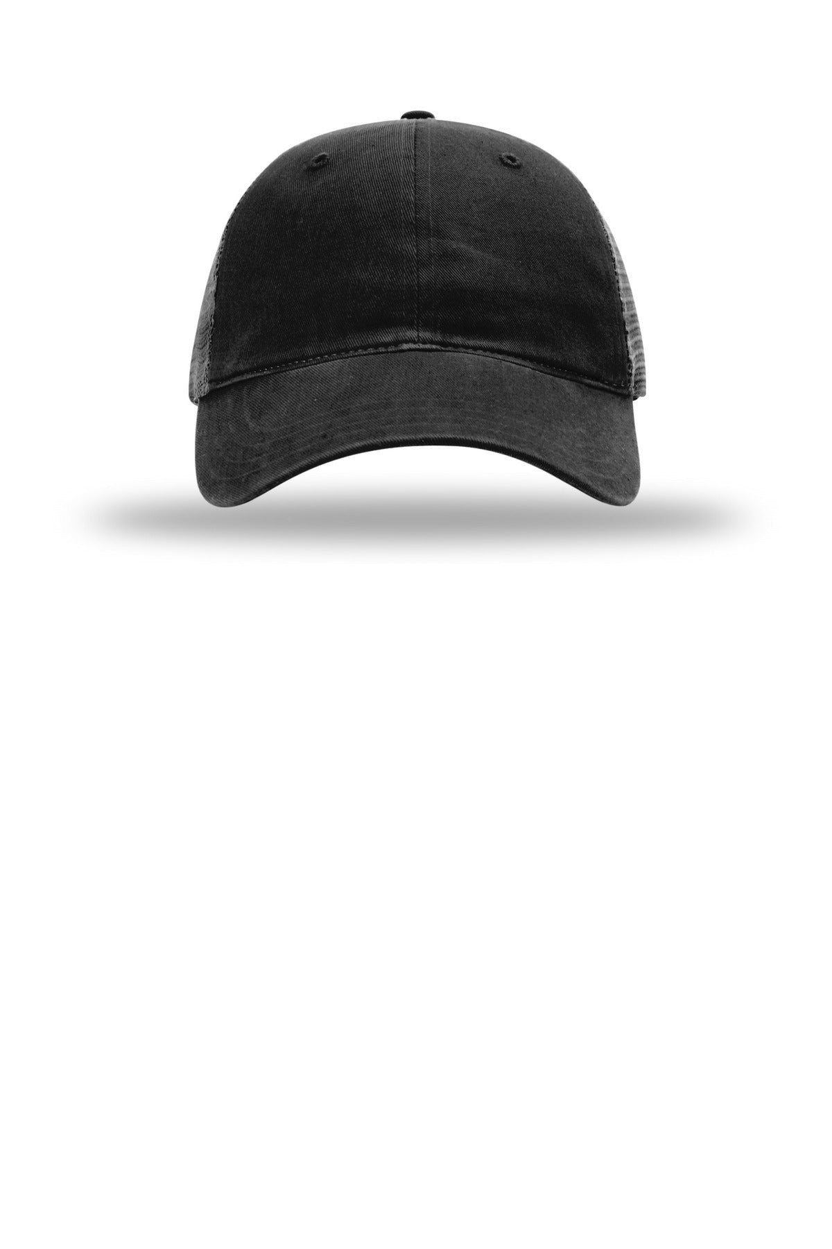 Richardson Garment Washed Trucker (SAN-111) - Black
