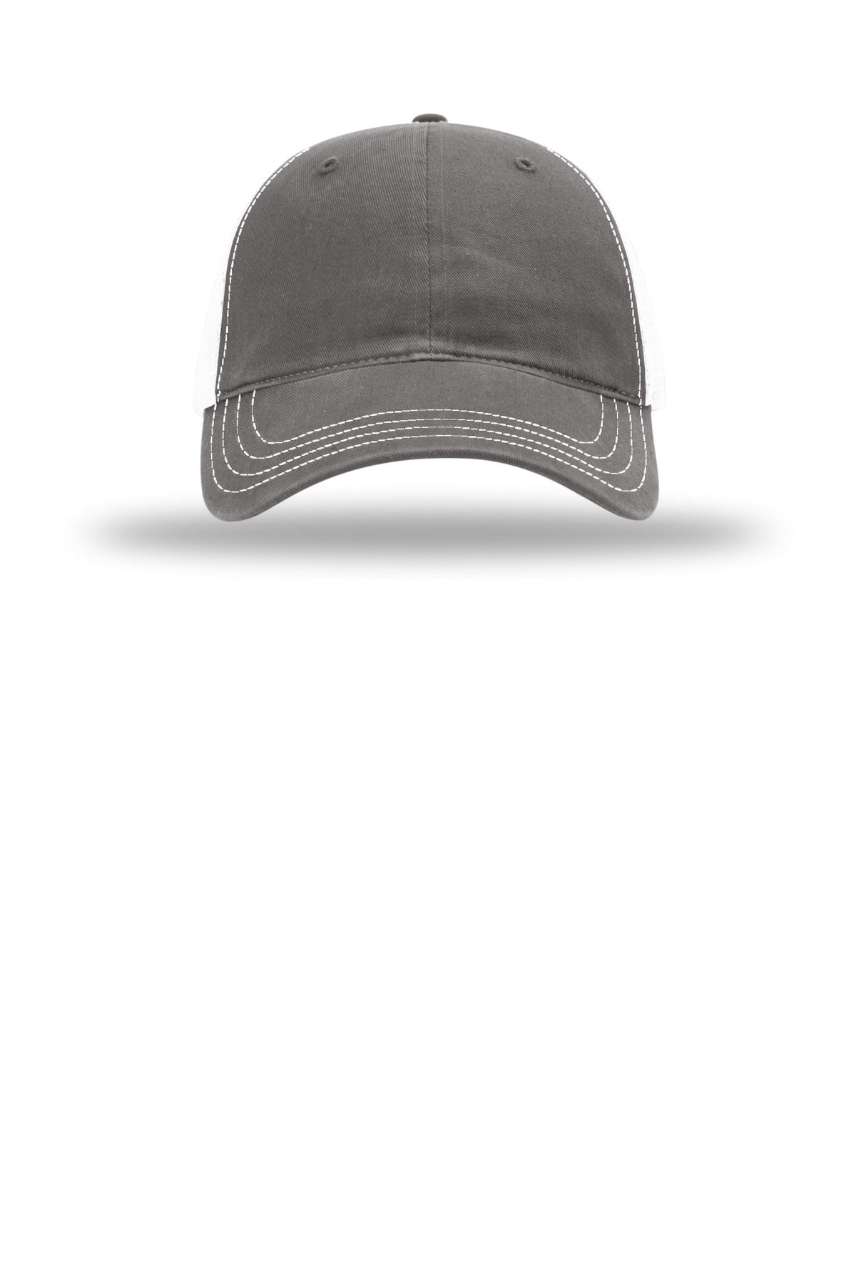Richardson Garment Washed Trucker (SAN-111) - Charcoal/ White