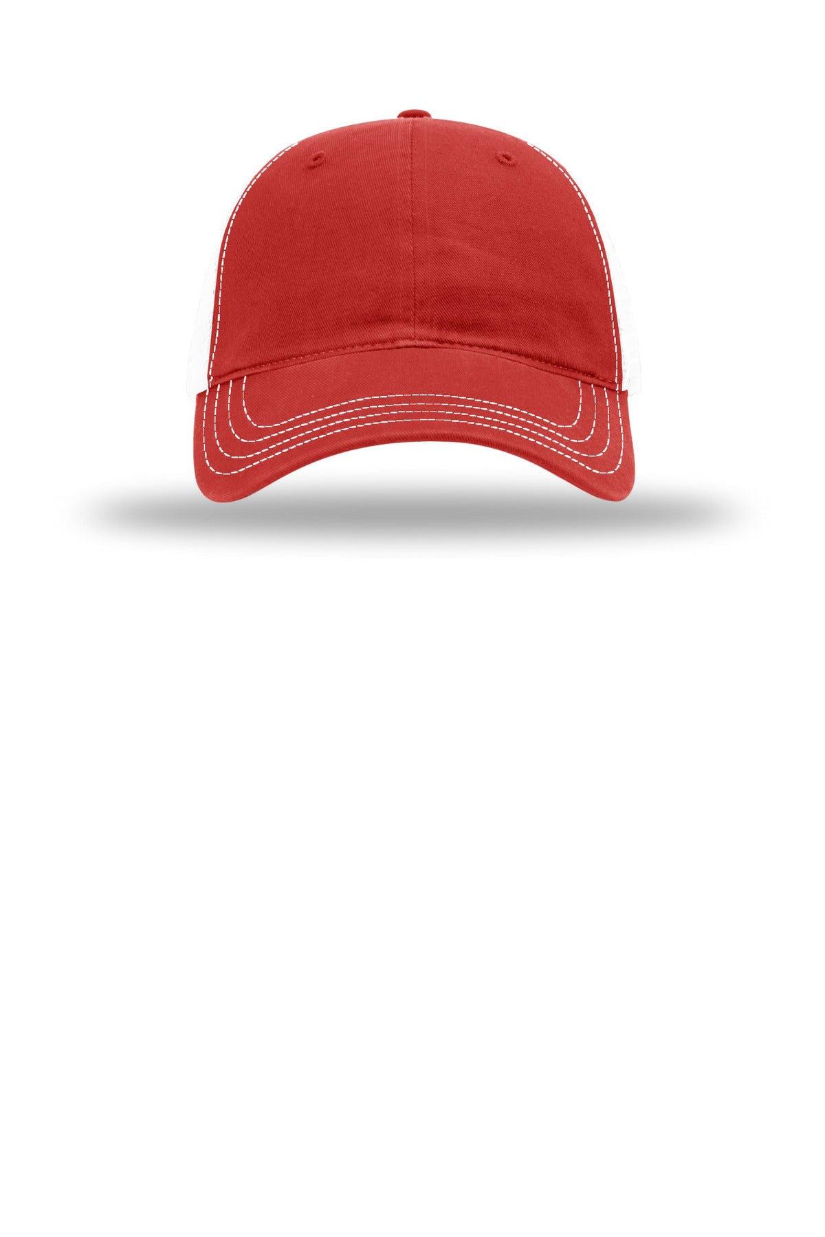 Richardson Garment Washed Trucker (SAN-111) - Red/ White