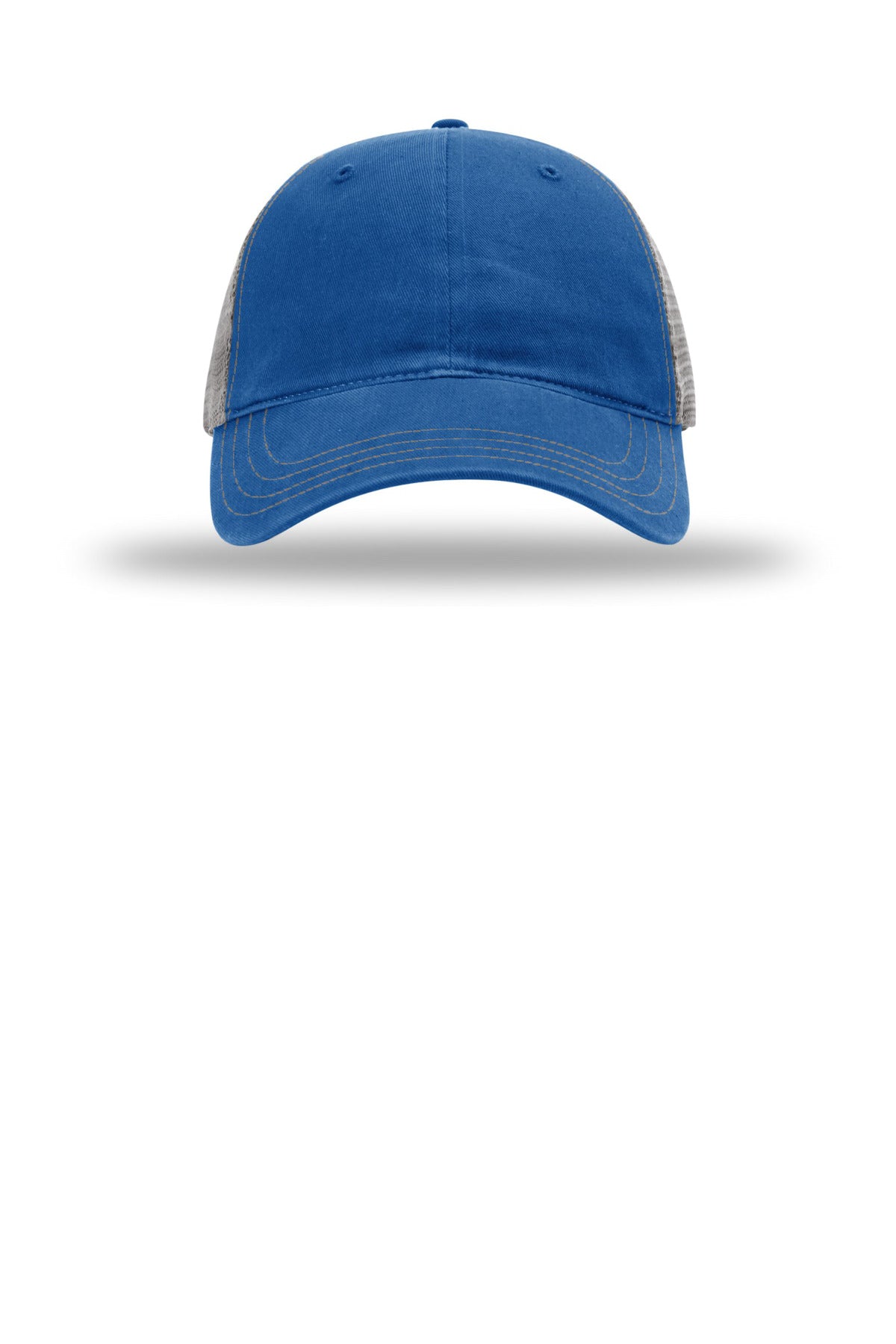 Richardson Garment Washed Trucker (SAN-111) - Royal/ Charcoal