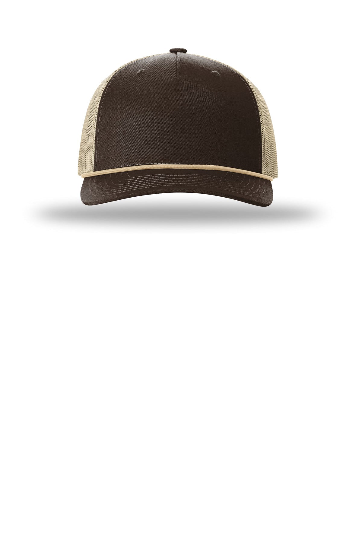 Richardson Five-Panel with Rope (SAN-112FPR) - Brown/ Khaki/ Khaki