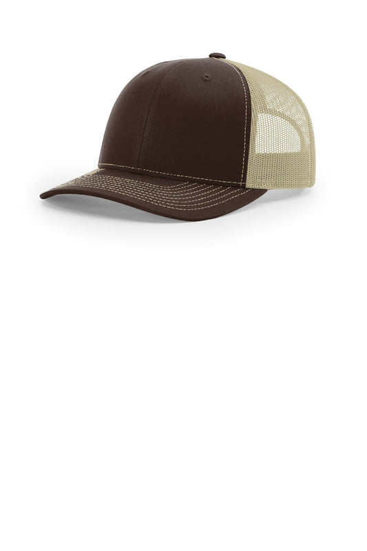 Richardson 112+ R-Flex Trucker (SAN-112PL) - Brown/ Khaki