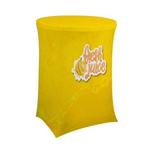 Bar-Height UltraFit Round Table Throw (Full-Color Full Bleed) (SD-114012)