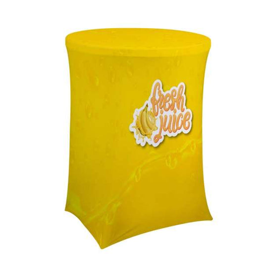 Bar-Height UltraFit Round Table Throw (Full-Color Full Bleed) (SD-114012)