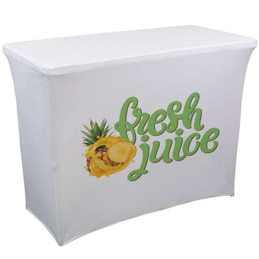 4' UltraFit Demo Table Throw (Full-Color Front Only) (#114099)