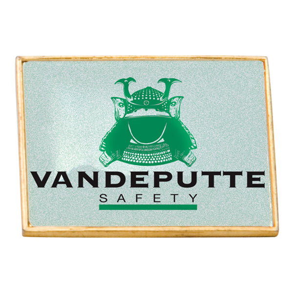 Rectangle Domed Lapel Pin (KS-LP109)