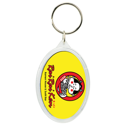 Oval Crystal Keytag (0318)