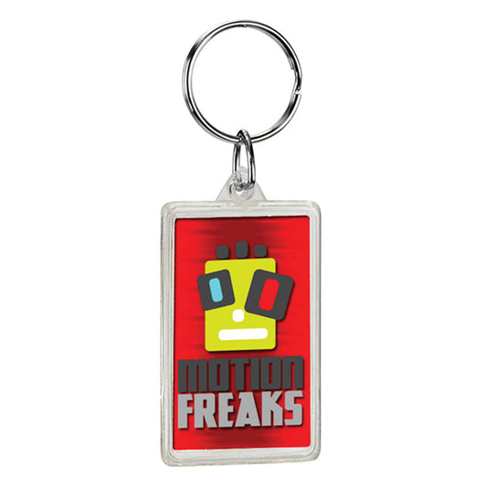 Rectangle Crystal Keytag (0110)