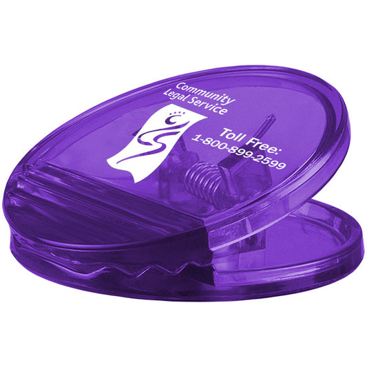 Small Round Bag Clip with Magnet (0215)