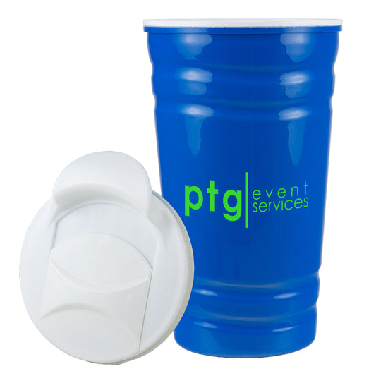16oz Fiesta Cup with Lid (KS-0467L)
