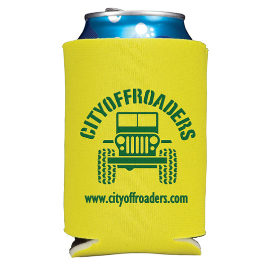 Folding Foam Can Cooler 2 sided imprint (KS-0346S)
