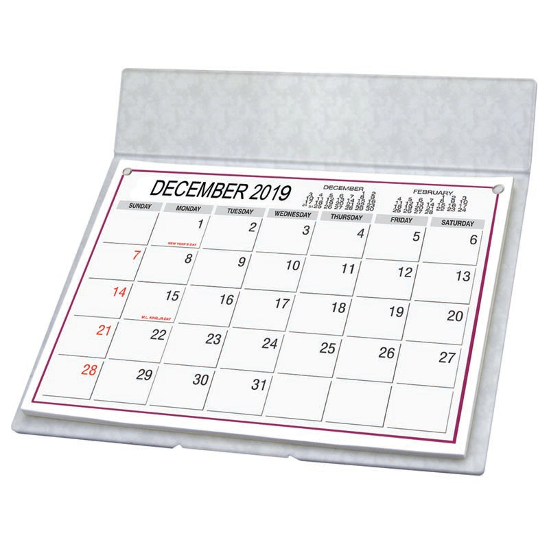 Desk Calendar with Mailing Envelope (KS-0275) - Granite
