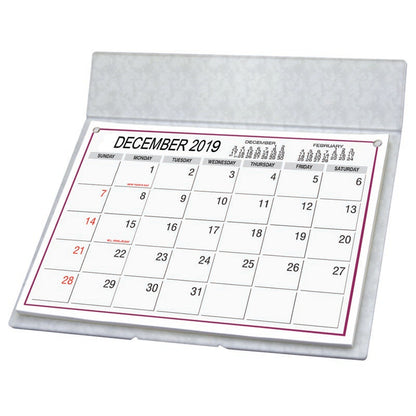 Desk Calendar with Mailing Envelope (KS-0275) - Granite