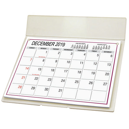 Desk Calendar with Mailing Envelope (KS-0275) - Pwhite