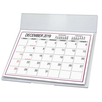 Desk Calendar with Mailing Envelope (KS-0275) - White