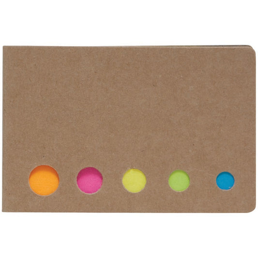 Economy Sticky Flag Booklet (KS-0591) - Natural