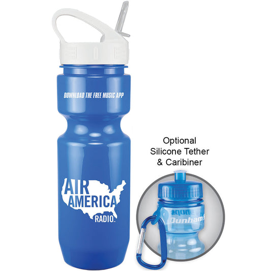 22oz Bike Bottle with Sport Sip Lid & Straw (0390S)