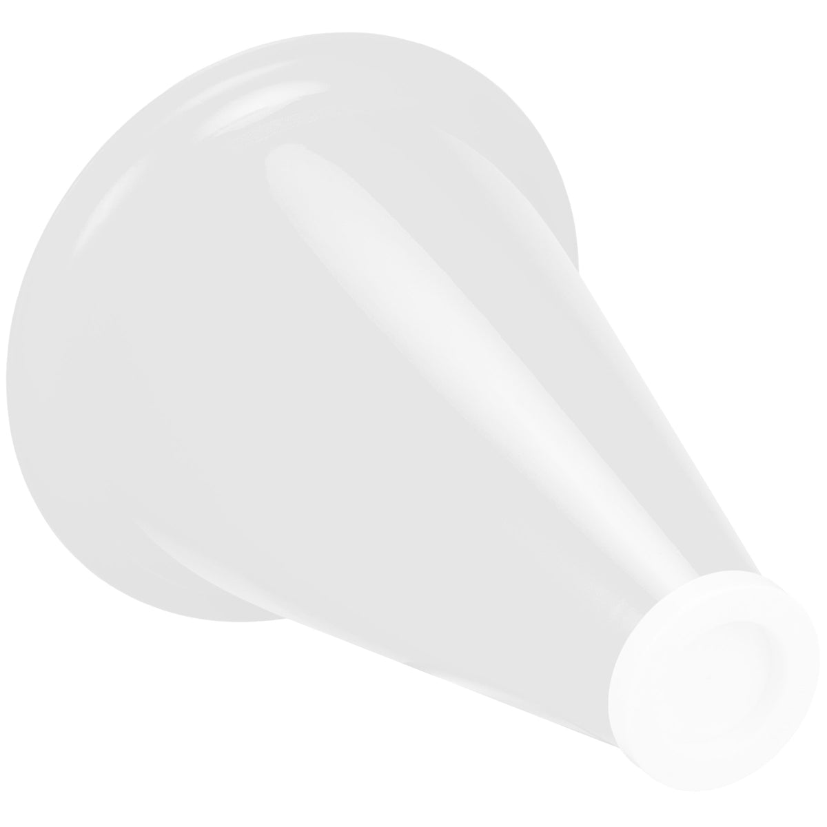 Megaphone with Popcorn Insert (KS-0512) - White