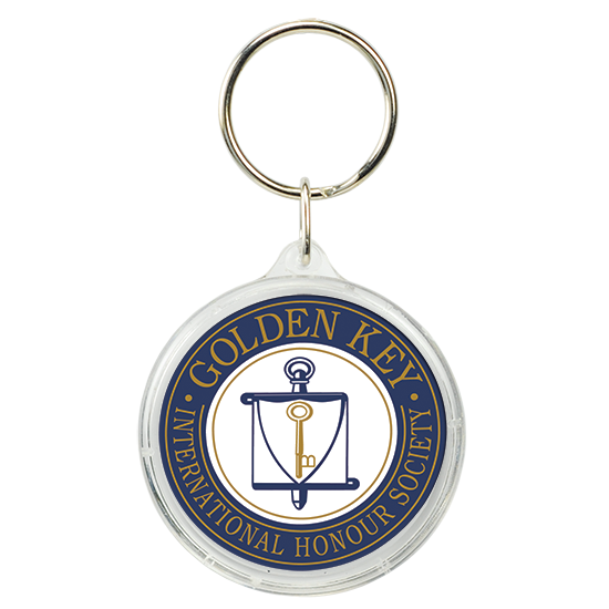 Round Crystal Keytag (0108)