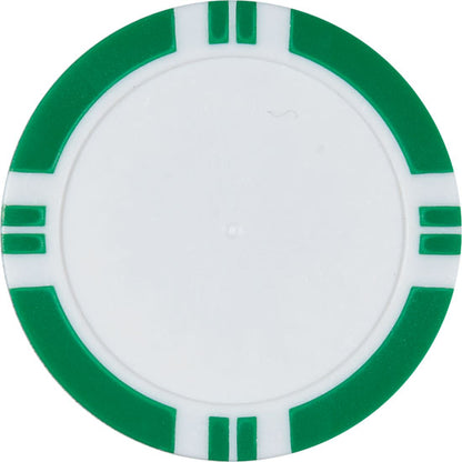 Ball Marker/Poker Chip/Keepsake Token with Four Color Process Dome Print (KS-0631) - Green