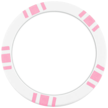 Ball Marker/Poker Chip/Keepsake Token with Four Color Process Dome Print (KS-0631) - Pink