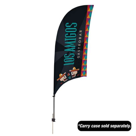 7.5' Value Razor Sail Sign Kit (Single-Sided with Value Spike) (#191650)
