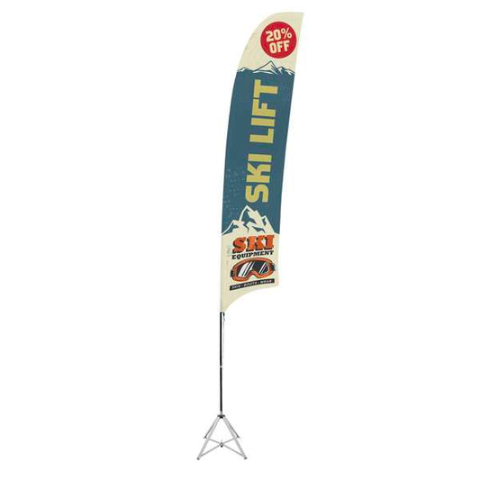 Ascent Razor Sail Sign Flag Kit Single-Sided (#191844)