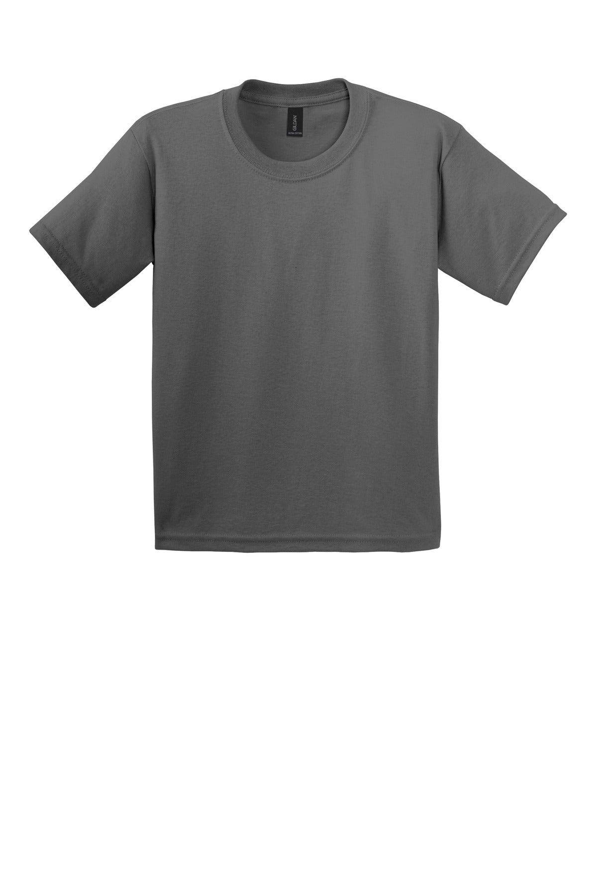 Gildan - Youth Ultra Cotton 100% US Cotton T-Shirt (SAN-2000B) - Charcoal