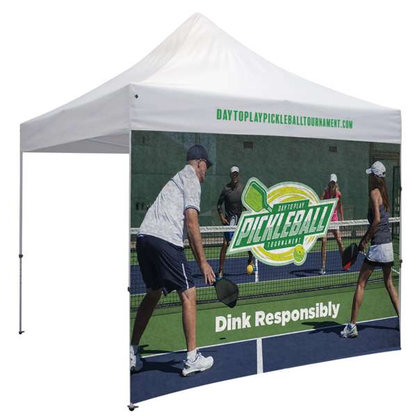 10' Tent Full Wall (Dye Sublimated, Single-Sided) (#240084)