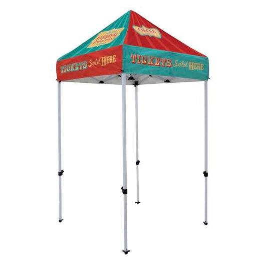 5' Economy Plus Tent Kit (Dye Sub Full-Color Full-Bleed) (SD-241301)