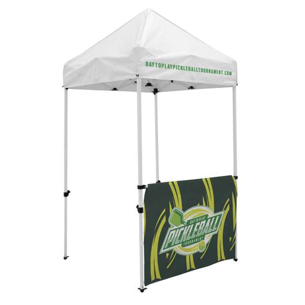 5' Economy Tent Half Wall Kit (Dye Sublimated, Single-Sided) (#241316)