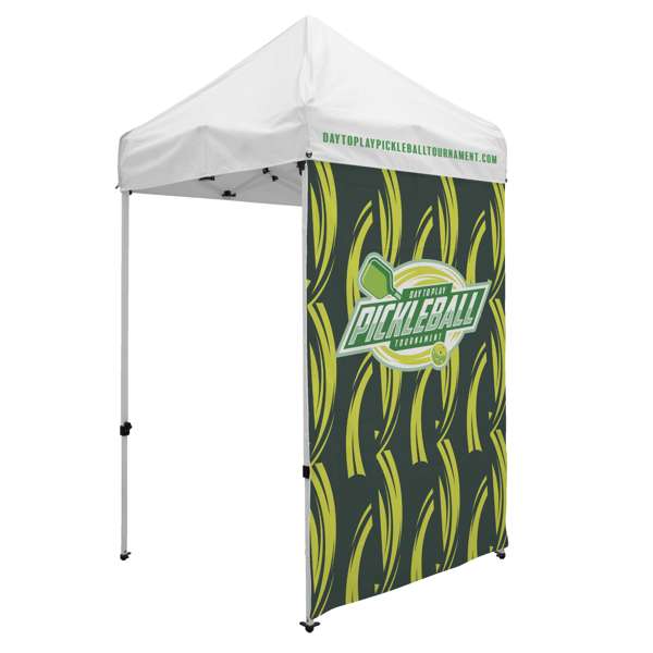 5' Economy Tent Full Wall (Dye Sublimated, Single-Sided) (#241320)