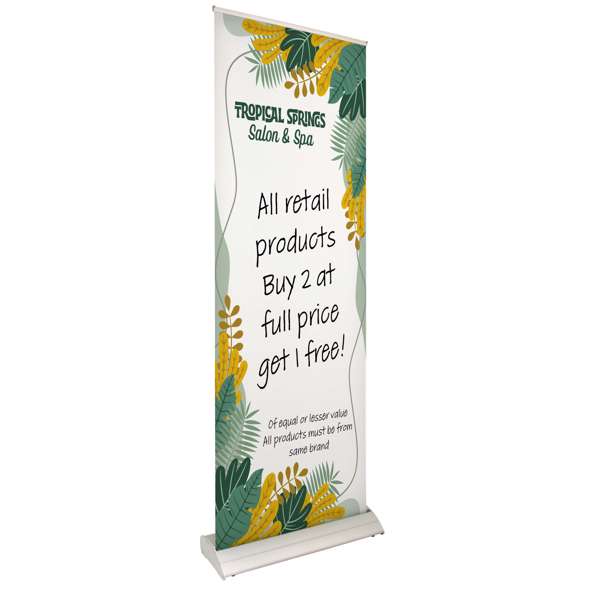 33.5" Deluxe Pro Retractor Single-Banner Kit (Dry-Erase Media) (SD-262202)