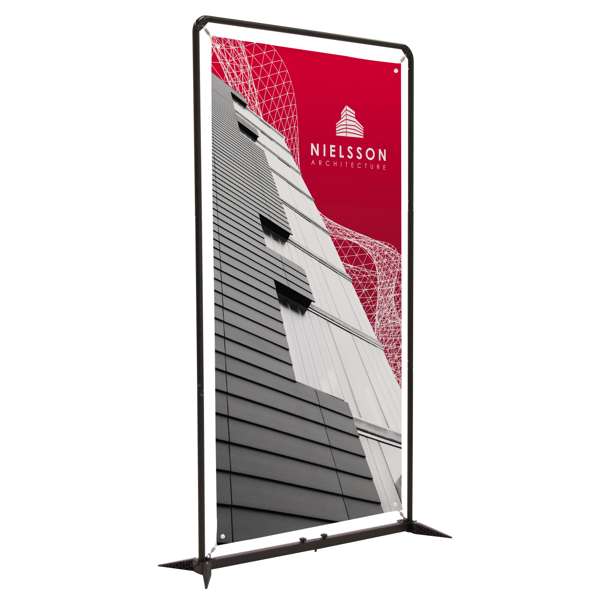 4.5' FrameWorx Banner Display Kit (Single-Sided, 13 oz. Smooth Scrim Vinyl) (SD-263314)