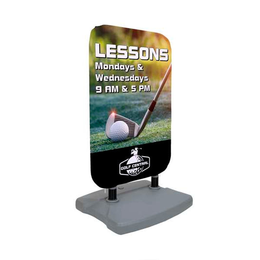 50" EuroFit™ Flex Sign Kit with Ballast Base (#263560)