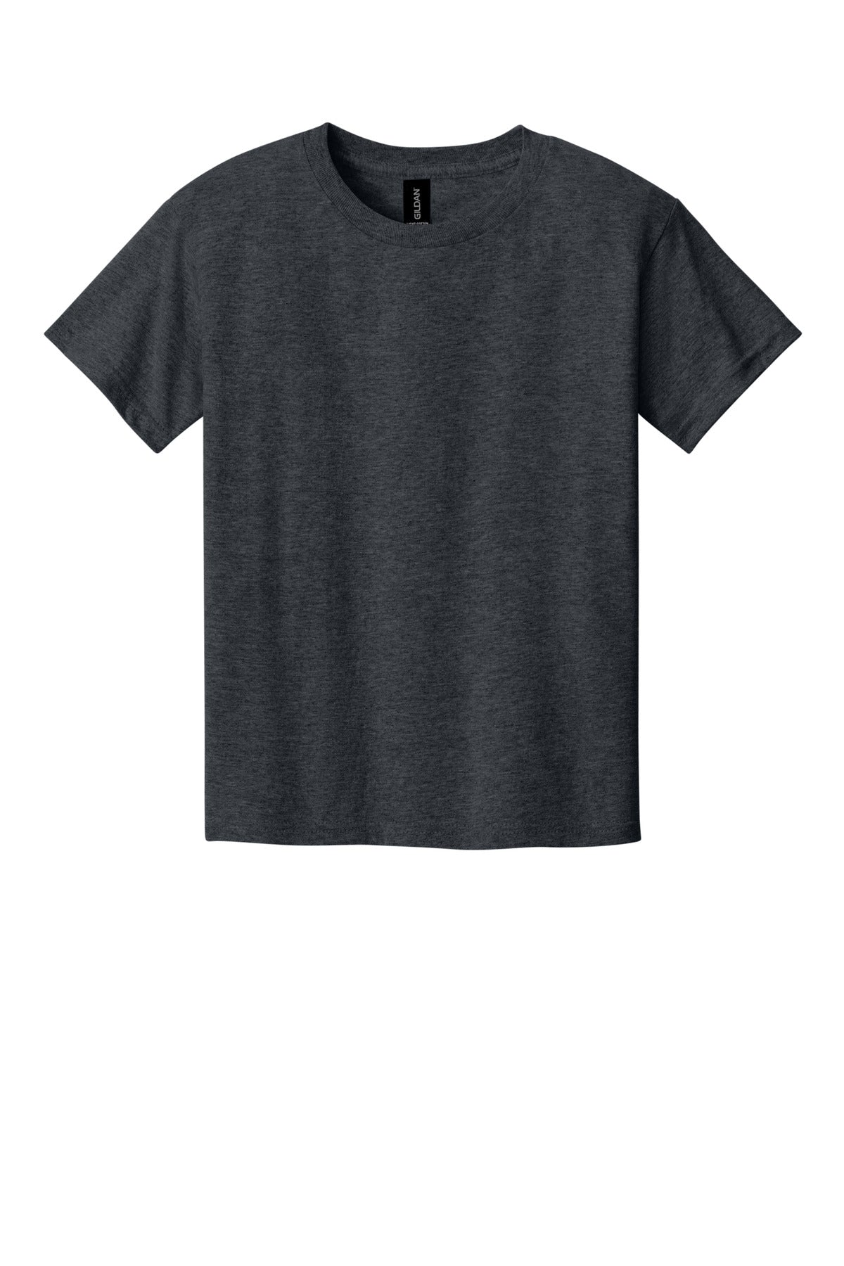 Gildan Youth Light Cotton Tee (SAN-3000B) - Dark Heather