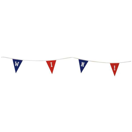 9" x 12" Triangle Pennant String Single-Sided (20') (#304770)