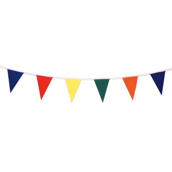 60' Multicolor Premium Pennant String (SD-45307)